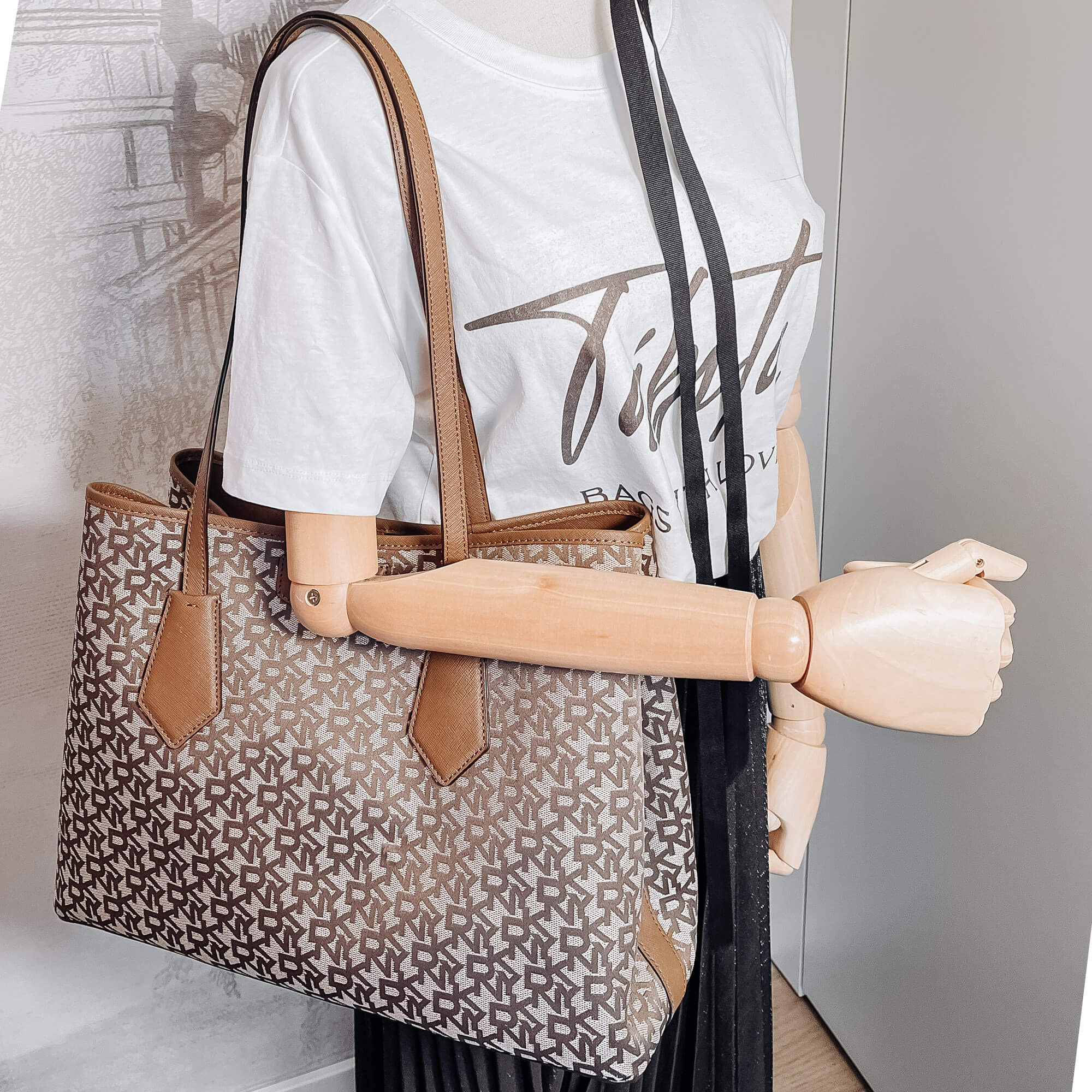 Tote Bag and Beltbag Monogram Set