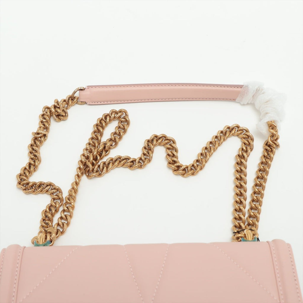 Devotion Medium Pink Nappa Leather