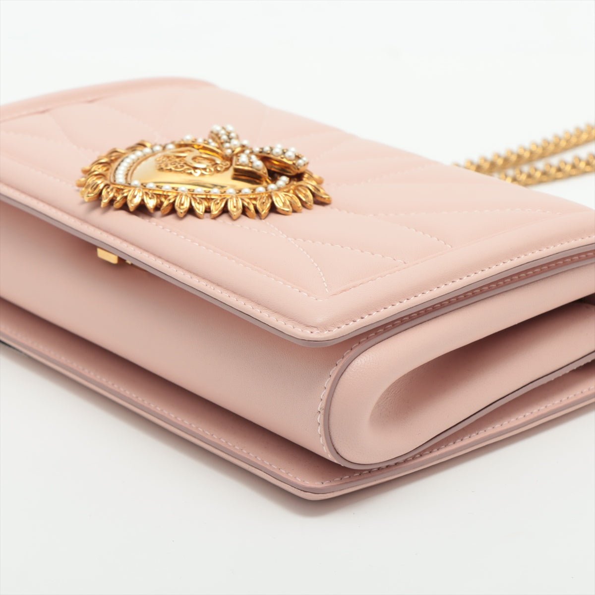 Devotion Medium Pink Nappa Leather