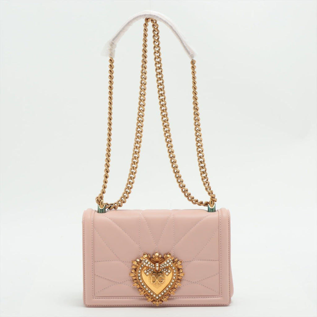 Devotion Medium Pink Nappa Leather