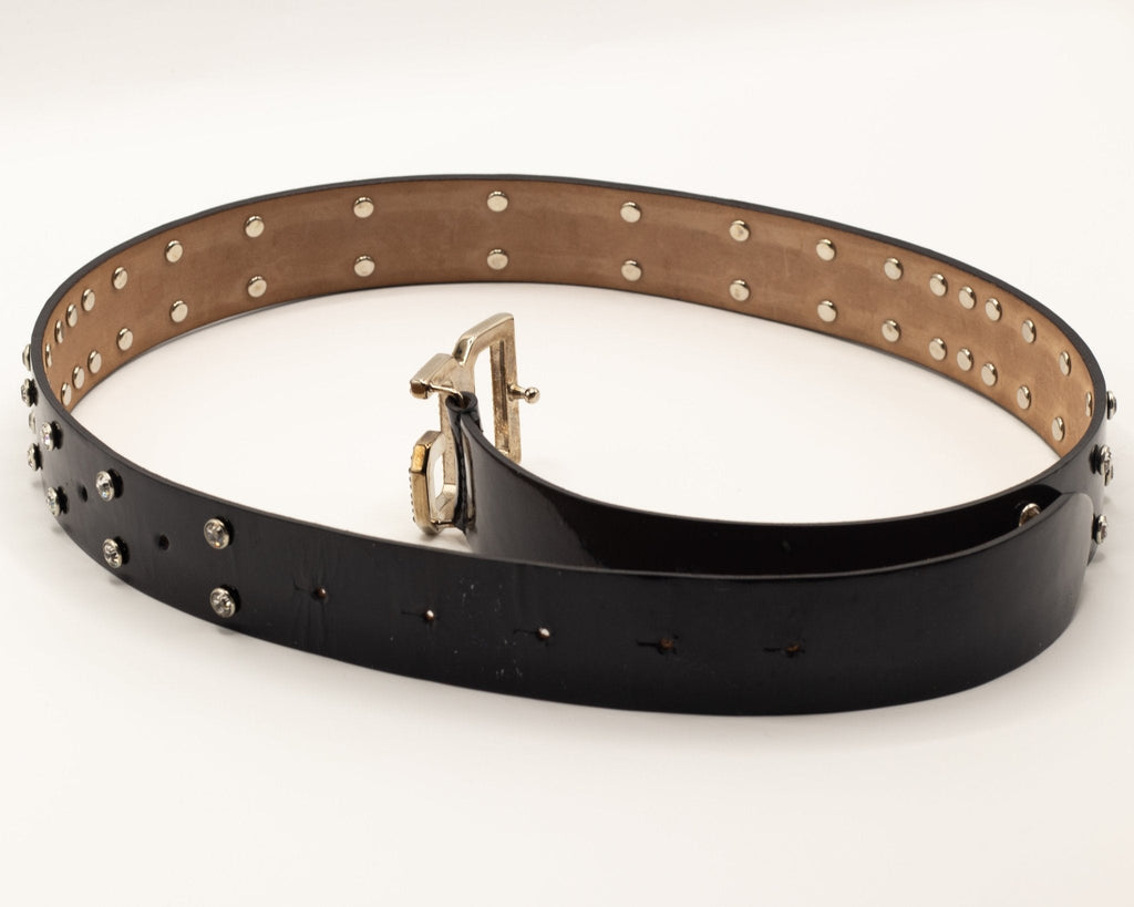 DG buckle Studded Belt - size 80