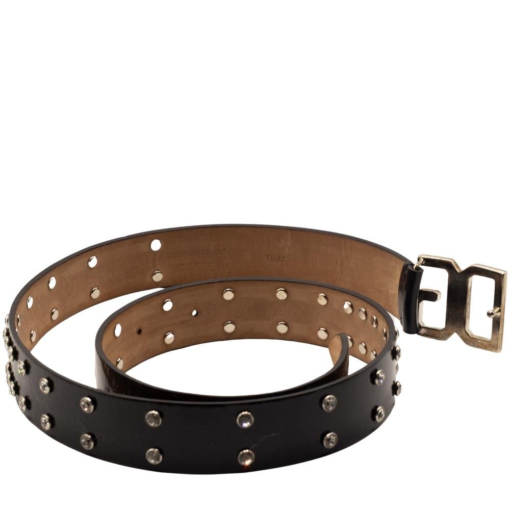 DG buckle Studded Belt - size 80