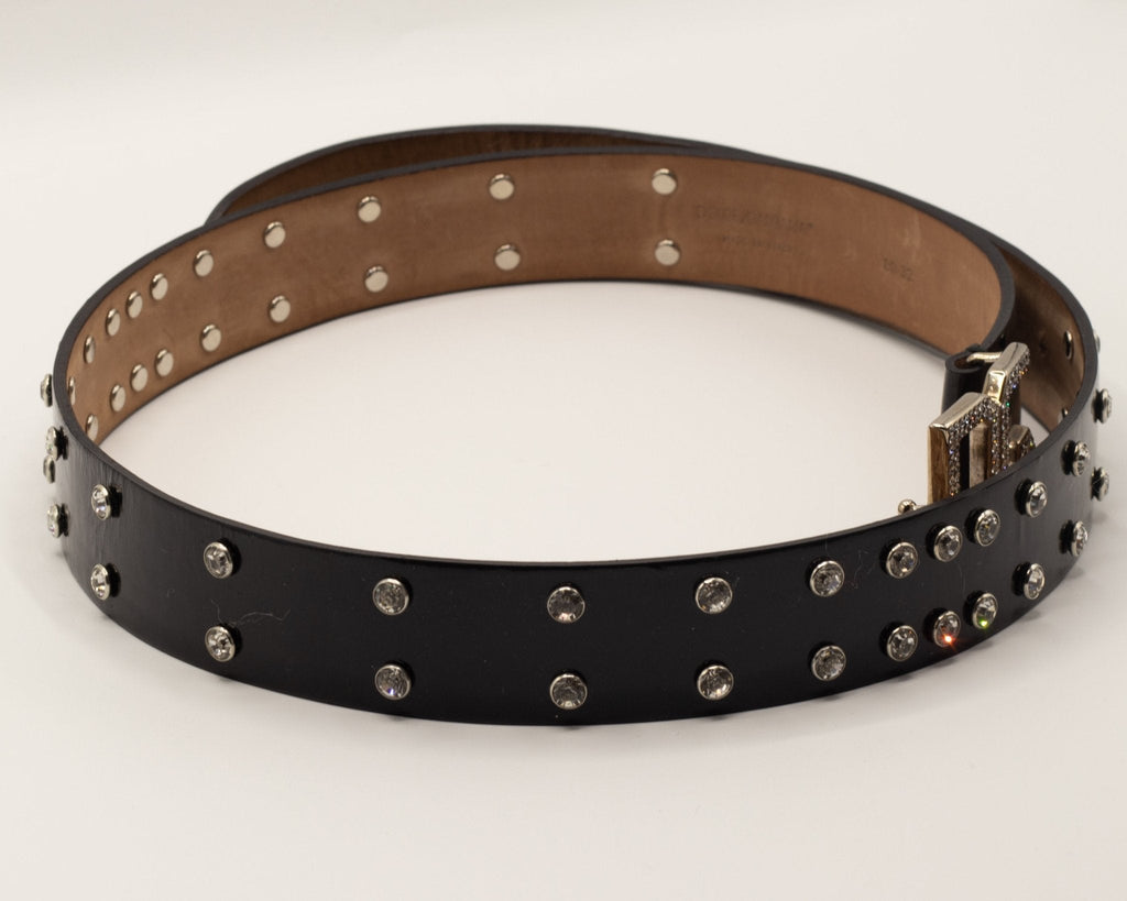 DG buckle Studded Belt - size 80