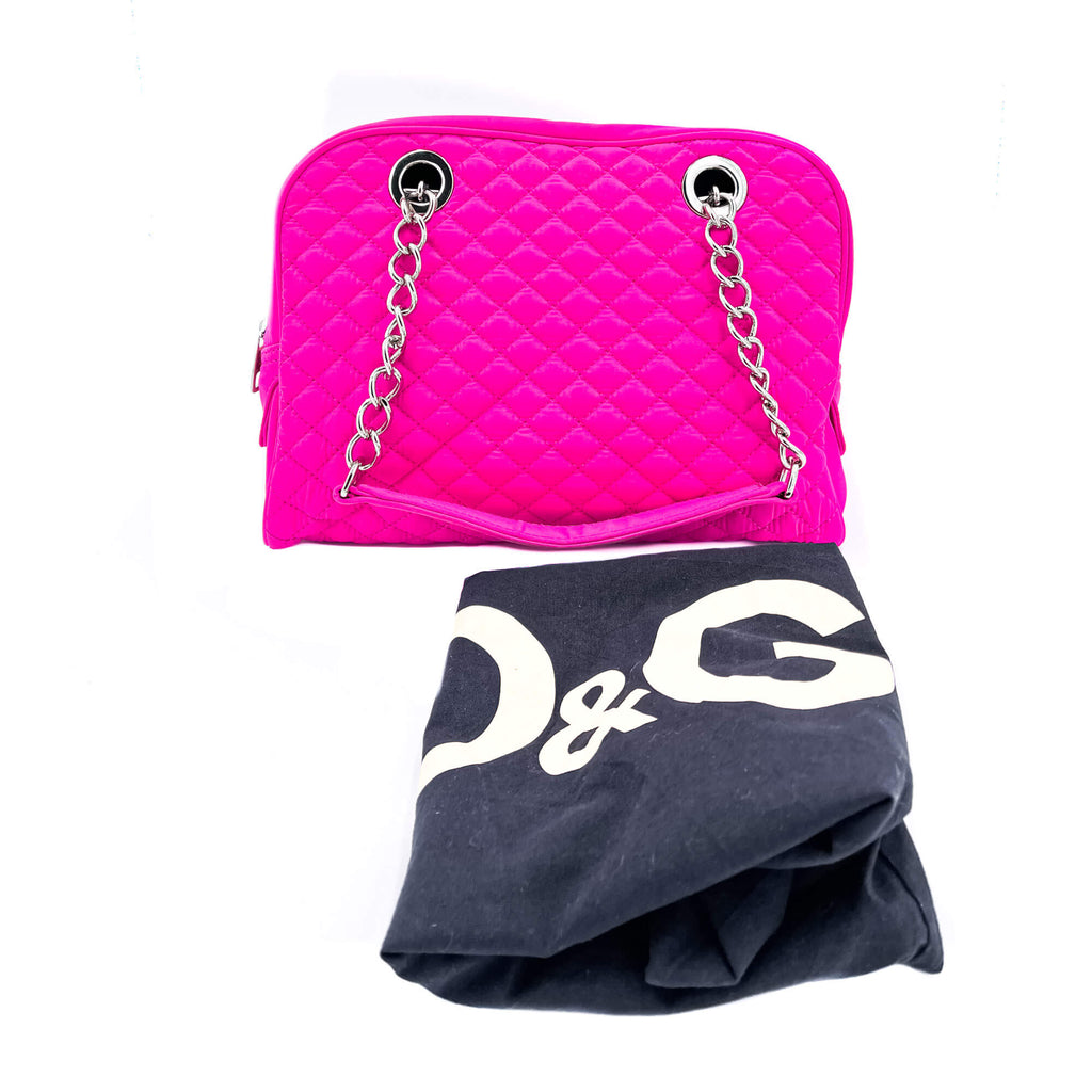 Lily Glam Nylon Pink Bag