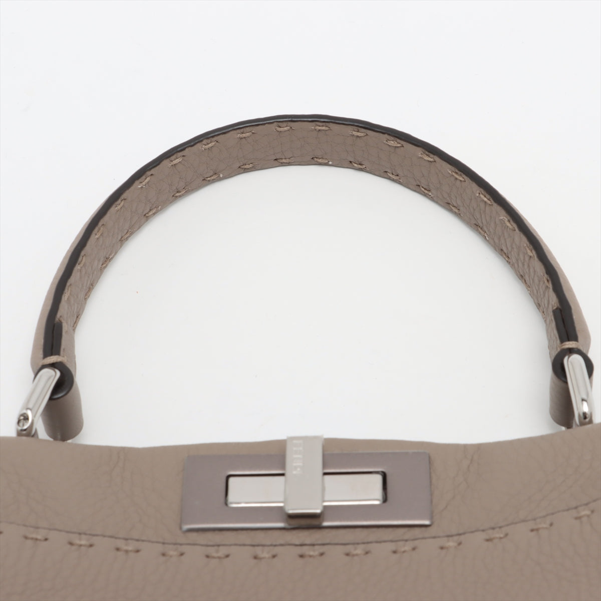 Peekaboo Regular Selleria Leather 2-way Beige