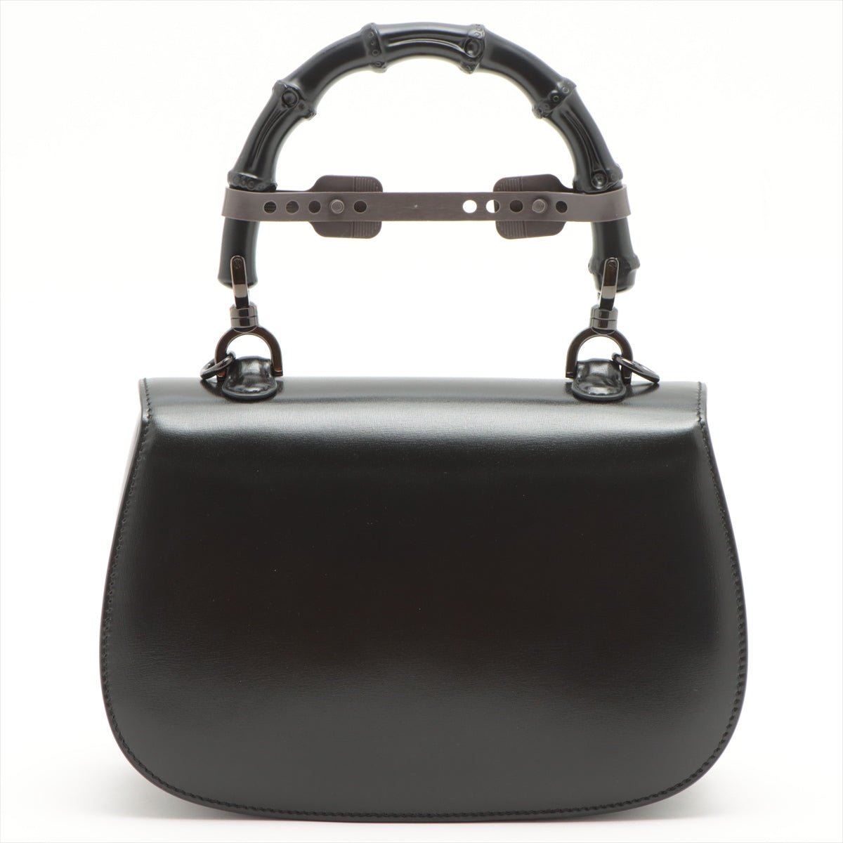 Bamboo 1947 Black Leather 2-way Handbag
