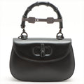 Bamboo 1947 Black Leather 2-way Handbag