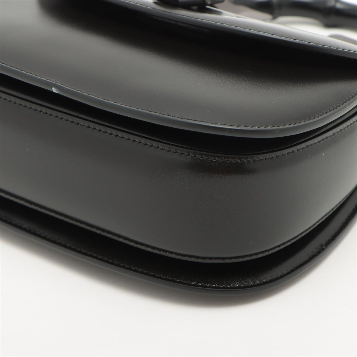 Bamboo 1947 Black Leather 2-way Handbag