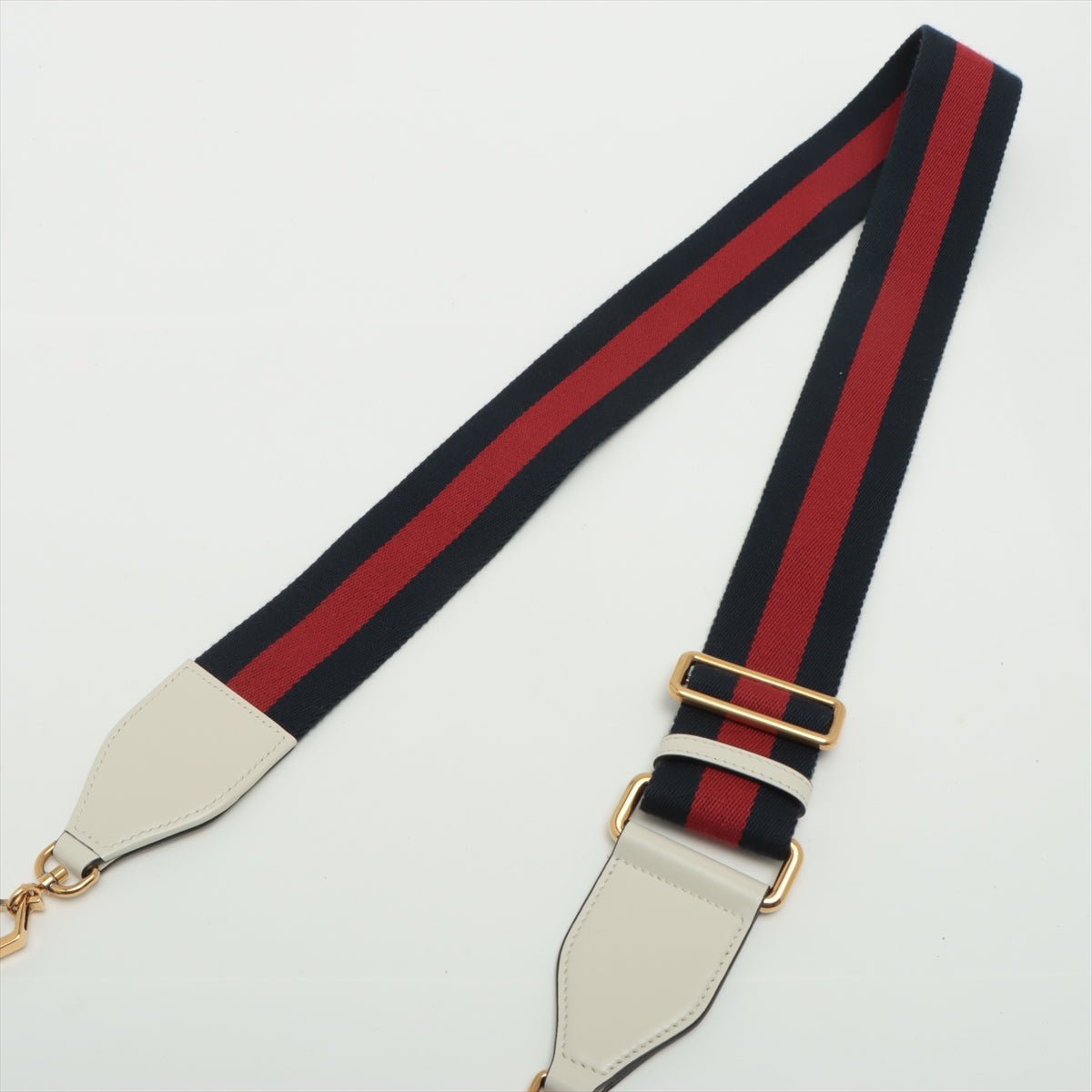 Bamboo 1947 Small Leather White & Black 2-Way Top-handle
