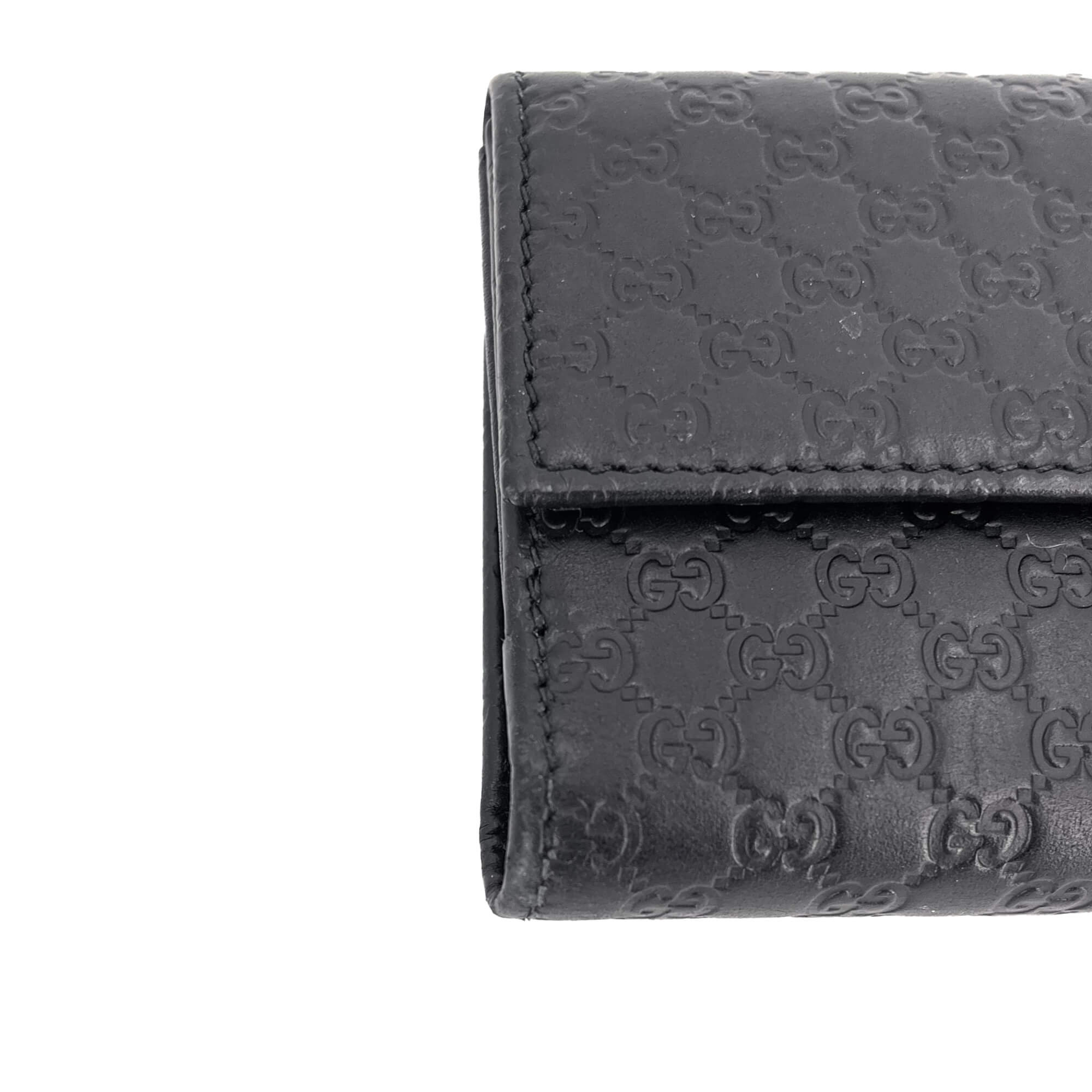 Continental Black Leather Wallet