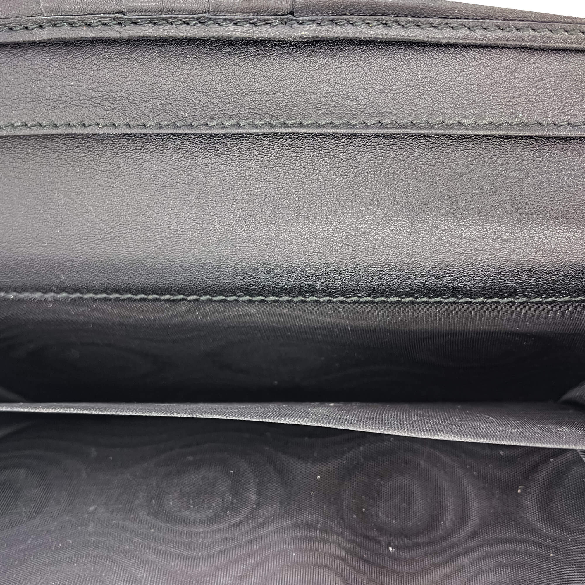 Continental Black Leather Wallet
