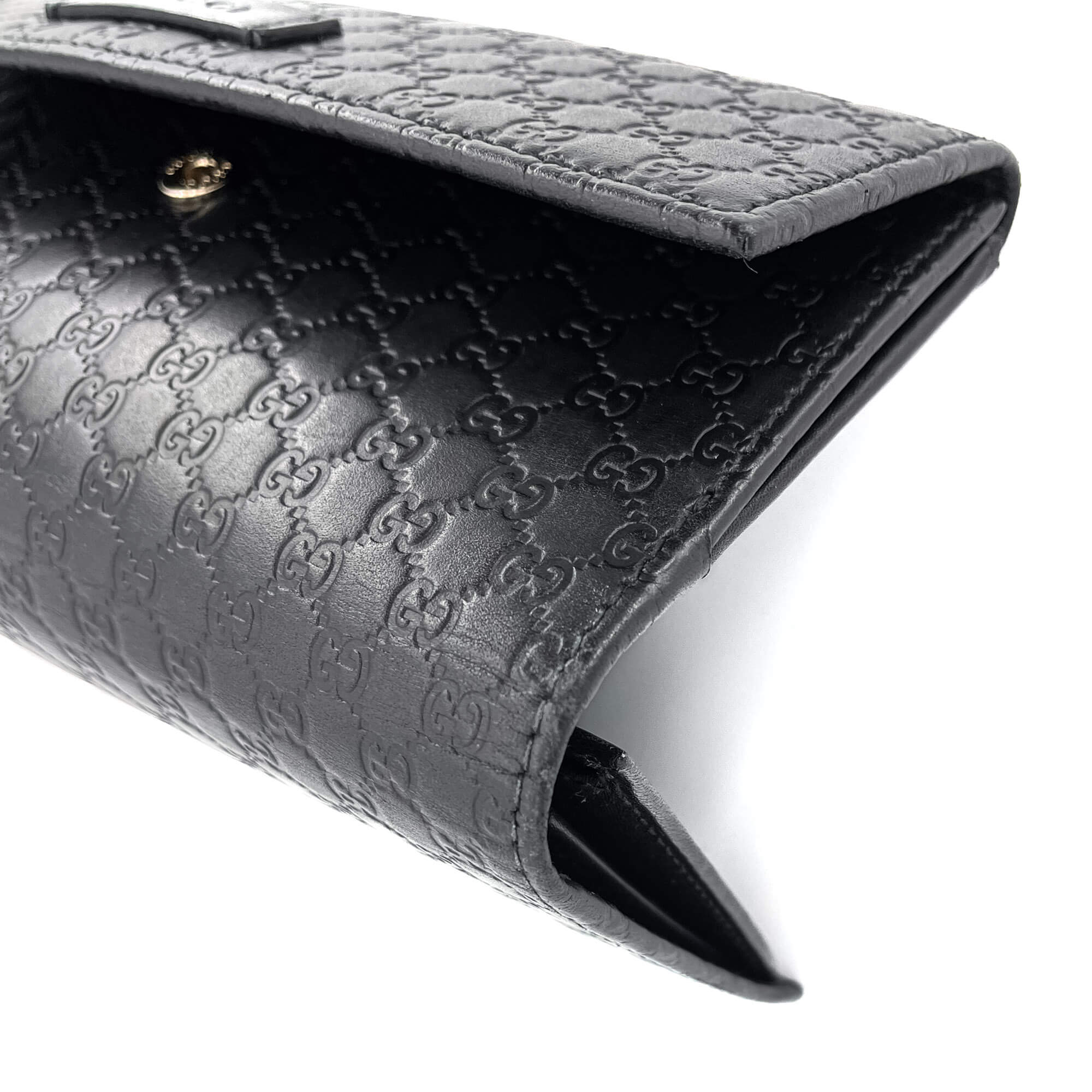 Continental Black Leather Wallet