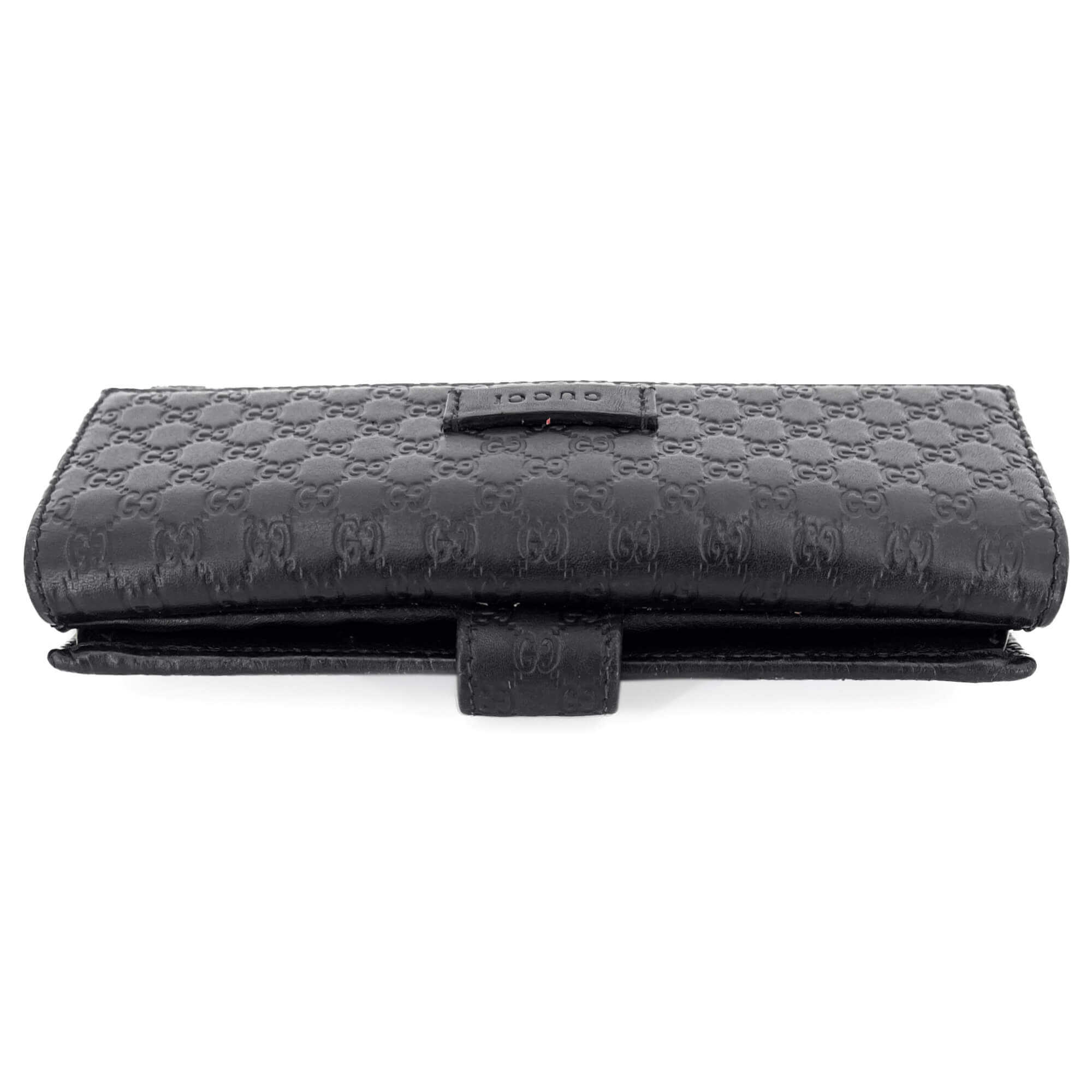 Continental Black Leather Wallet