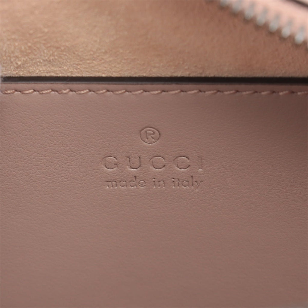 GG Beige Marmont Crossbody Bag MatelassÃƒÆ’Ã‚Â© Leather