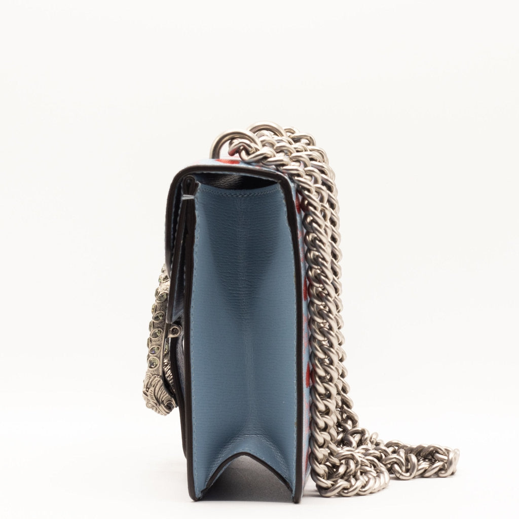 GG Dionysus Mini Azure Leather Limited Edition