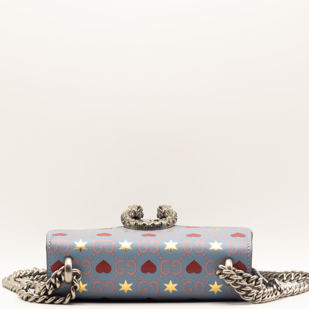 GG Dionysus Mini Azure Leather Limited Edition
