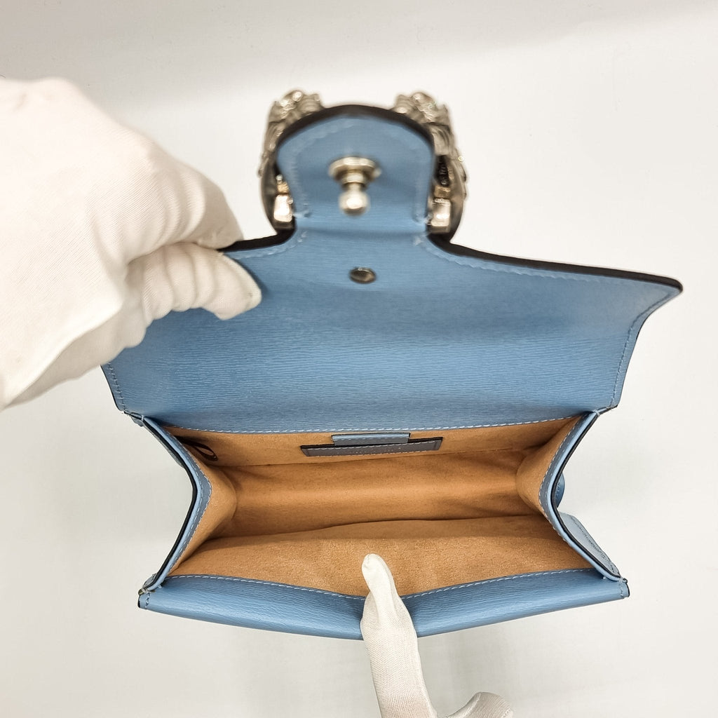 GG Dionysus Mini Azure Leather Limited Edition