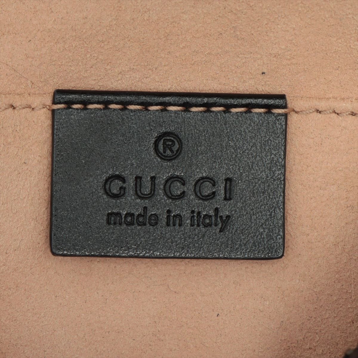 GG Marmont Chain Bag Black Leather