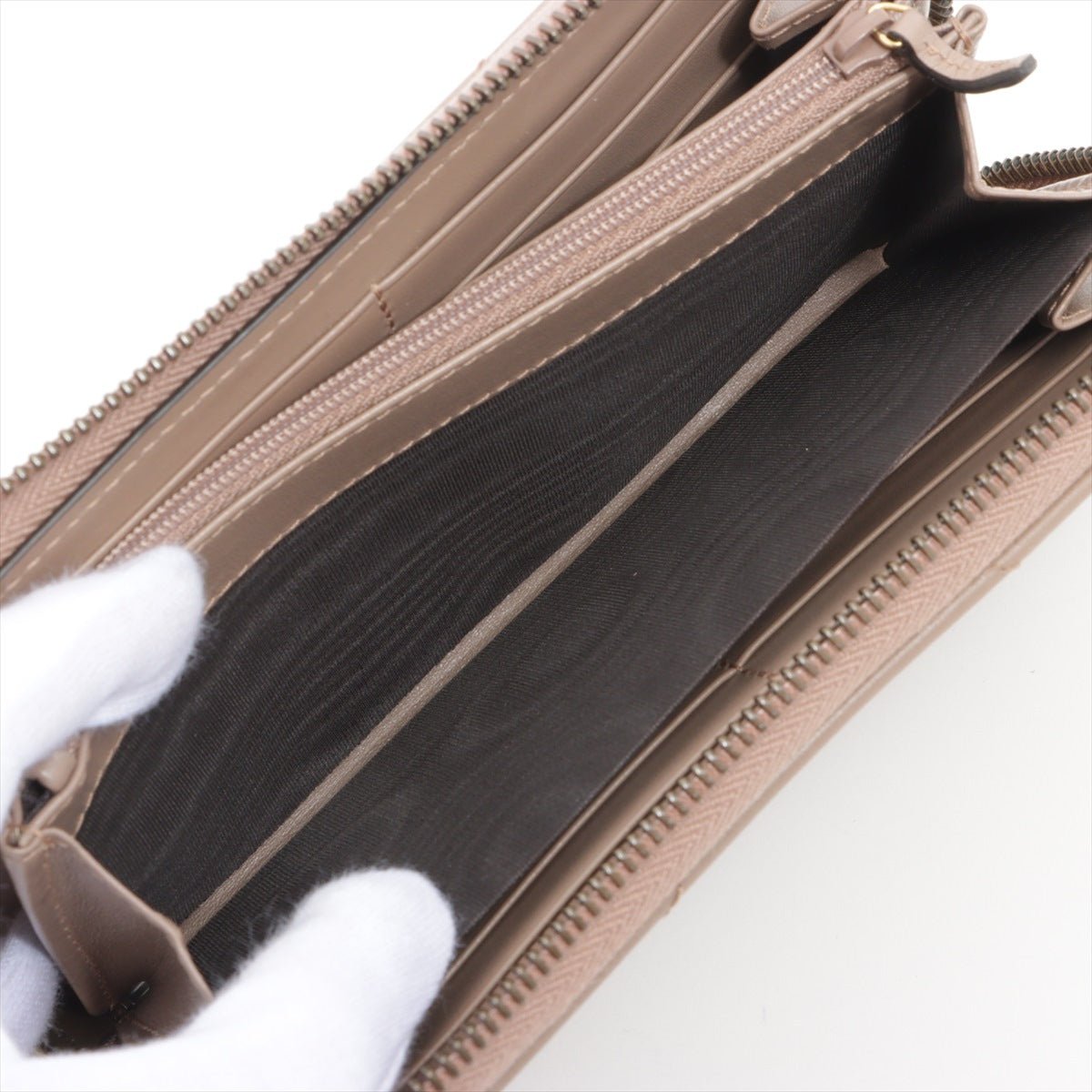 GG Marmont Continental Leather Pink Wallet