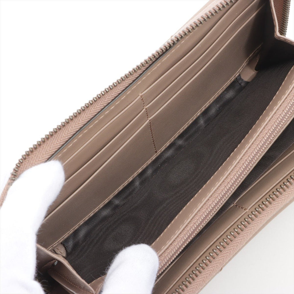 GG Marmont Continental Leather Pink Wallet