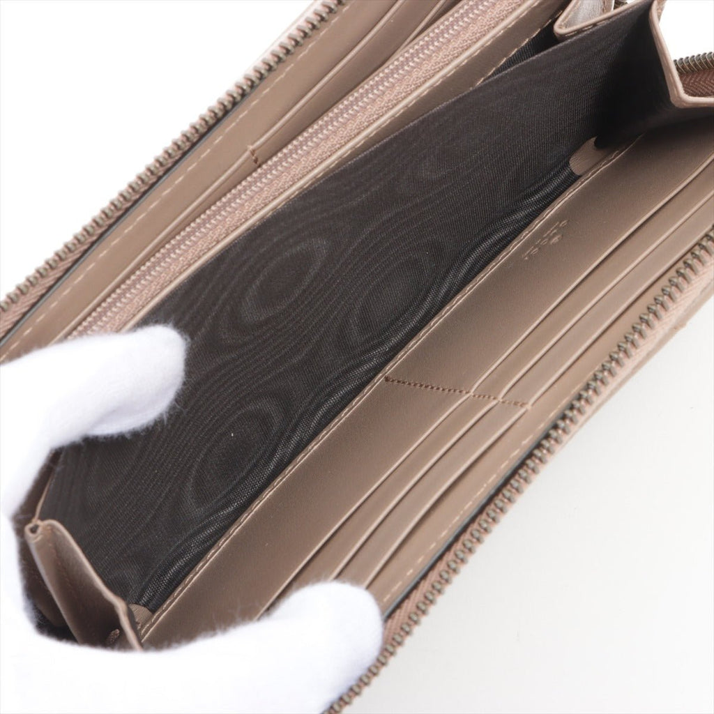 GG Marmont Continental Leather Pink Wallet