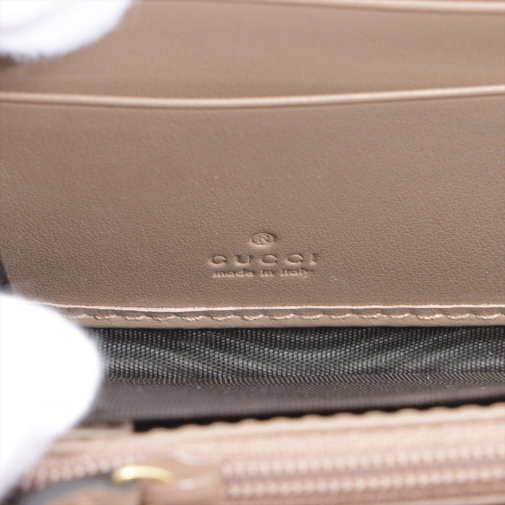 GG Marmont Continental Leather Pink Wallet