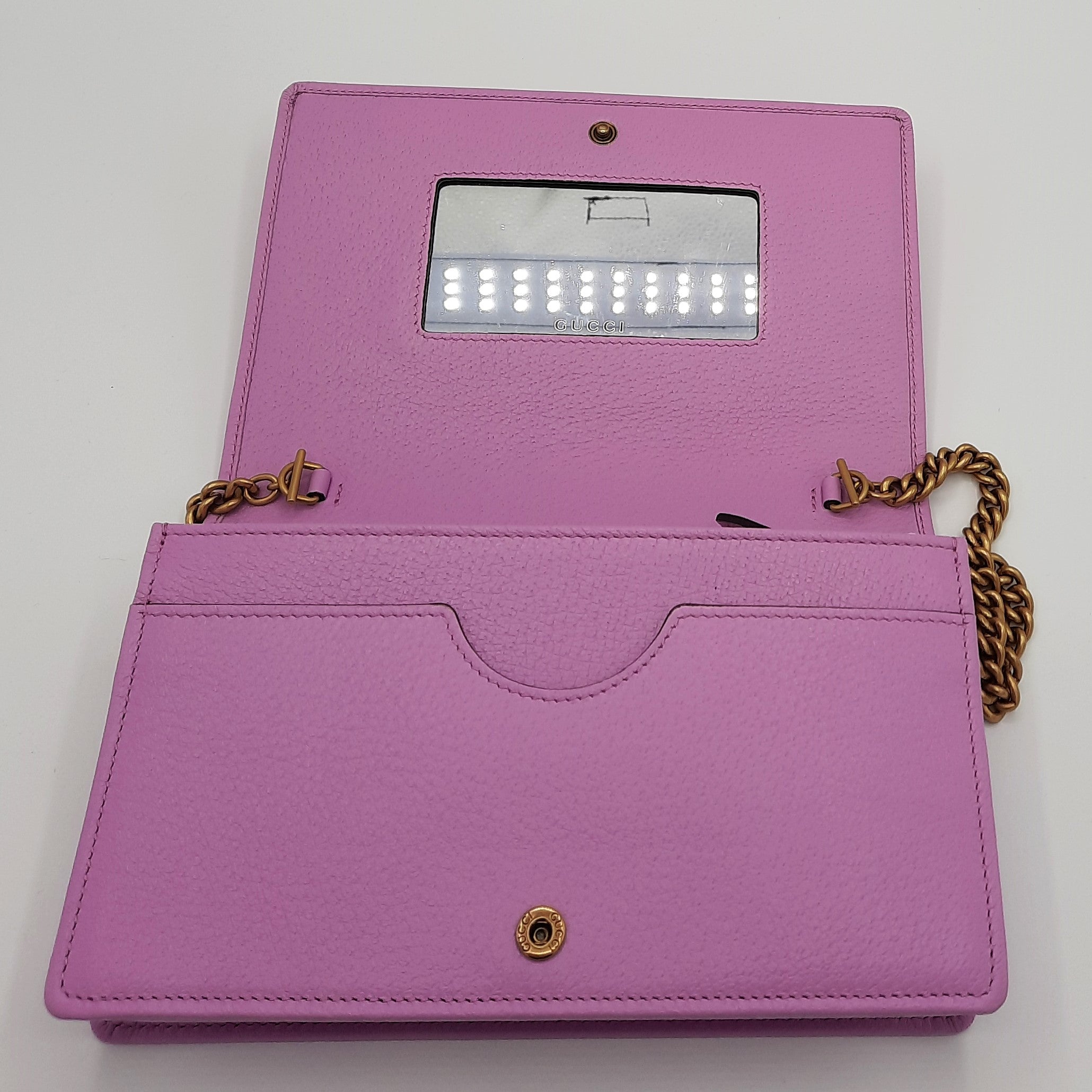GG Marmont Jewel Bag in Pink Leather