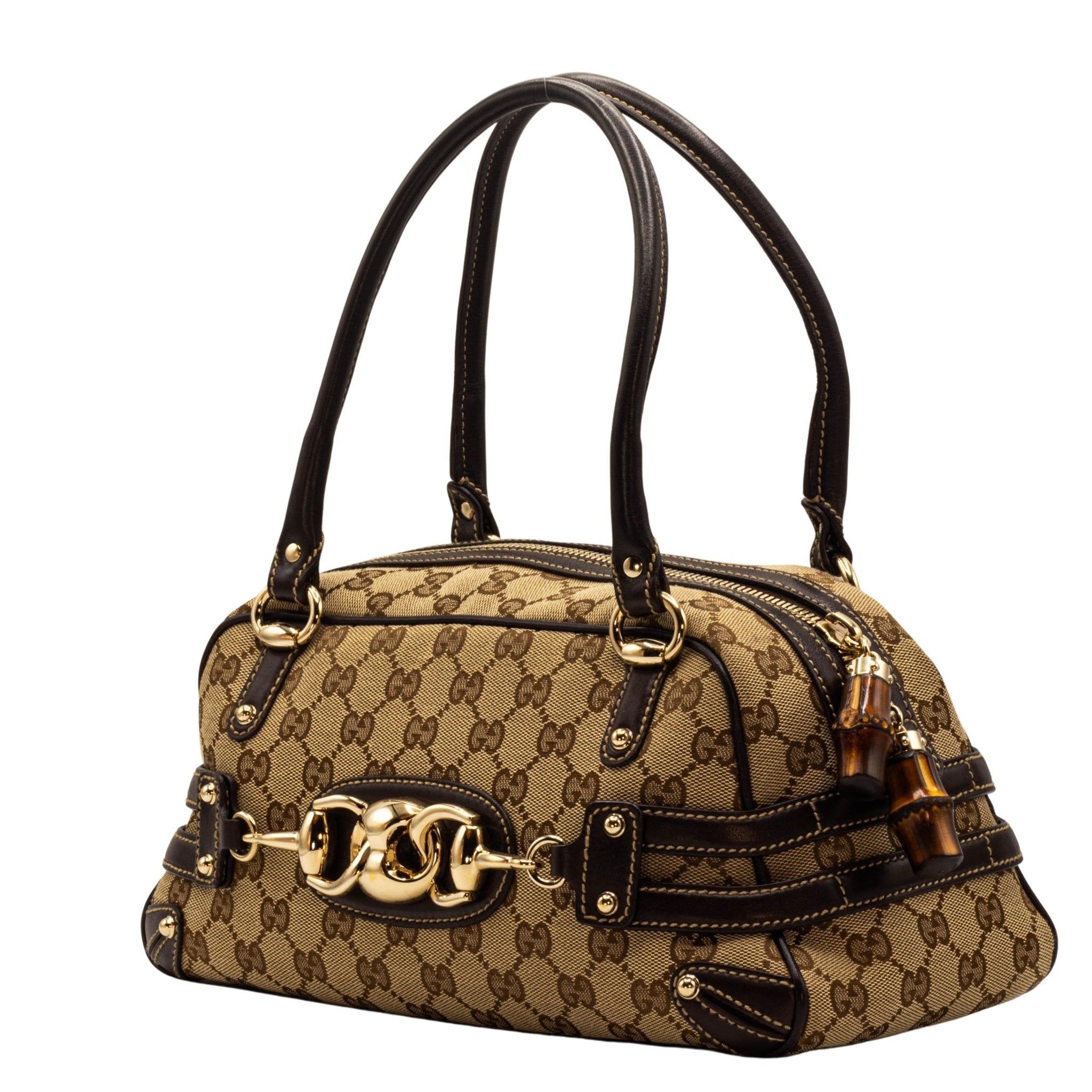 GG Monogram Wave Boston Brown