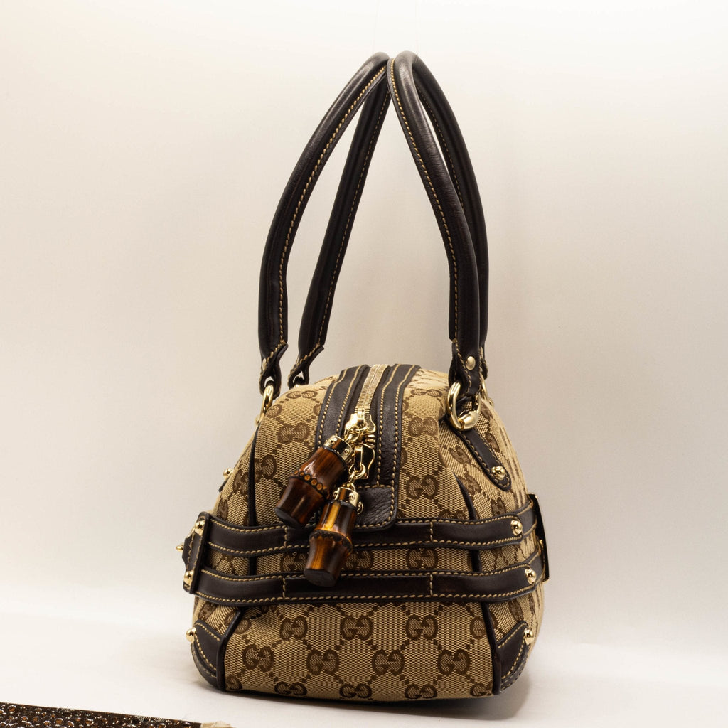 GG Monogram Wave Boston Brown