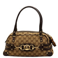 GG Monogram Wave Boston Brown