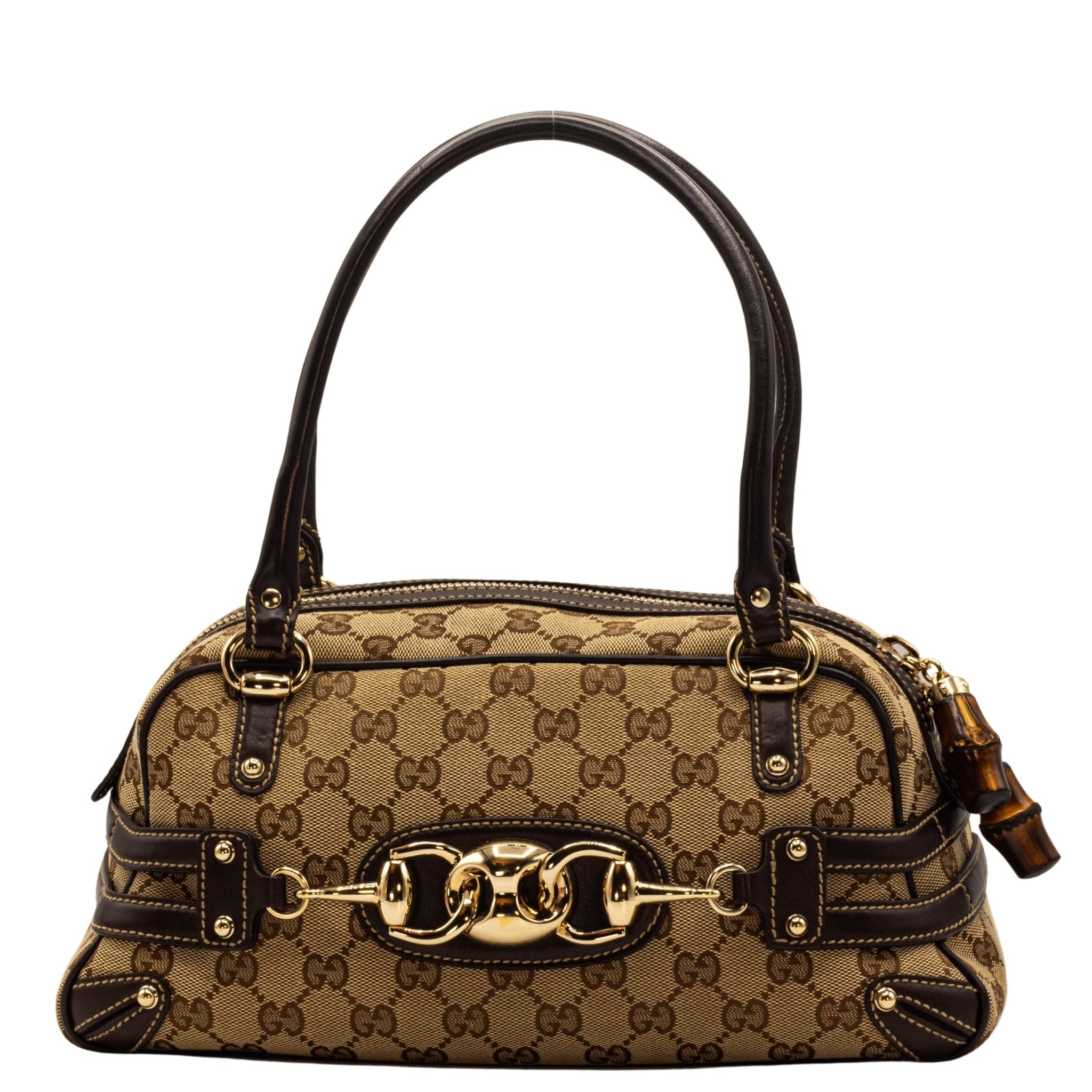GG Monogram Wave Boston Brown