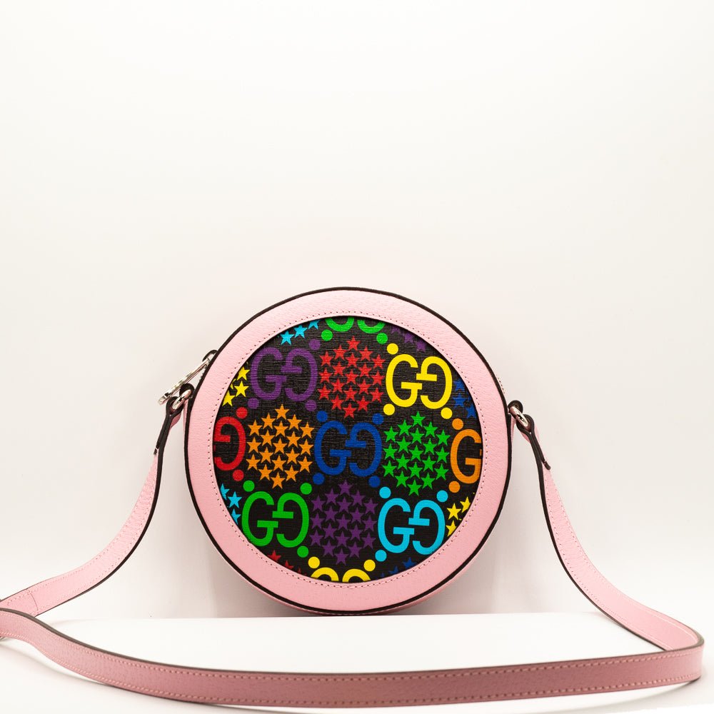 GG Psychedelic Round Shoulder Bag  603938