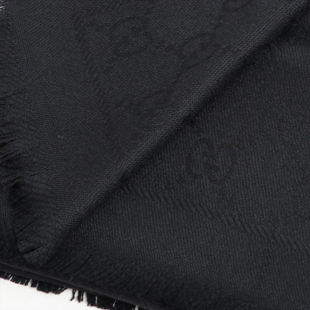 GG Scarf Wool Black