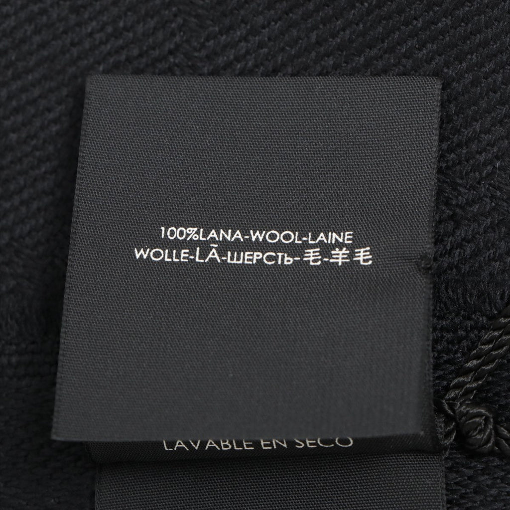 GG Scarf Wool Black