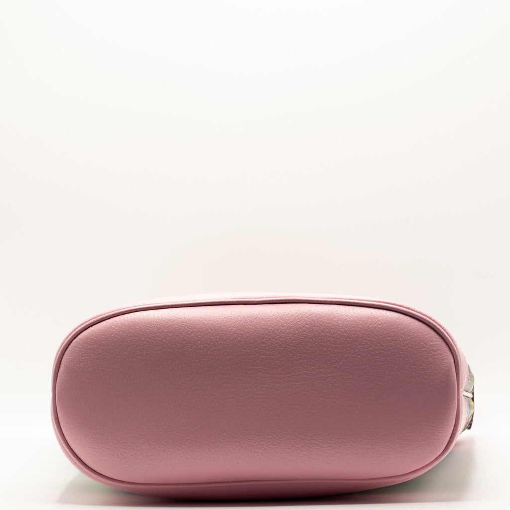 GG Supreme Monogram Psychedelic Bucket Bag Pink