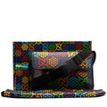 GG Supreme Monogram Psychedelic Slim Belt Bag Black