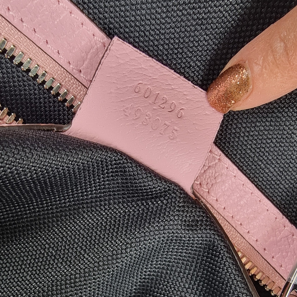 GG Supreme Monogram Psychedelic Small Backpack Pink Multicolor