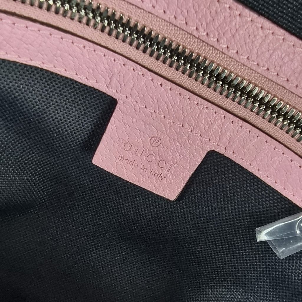 GG Supreme Monogram Psychedelic Small Backpack Pink Multicolor