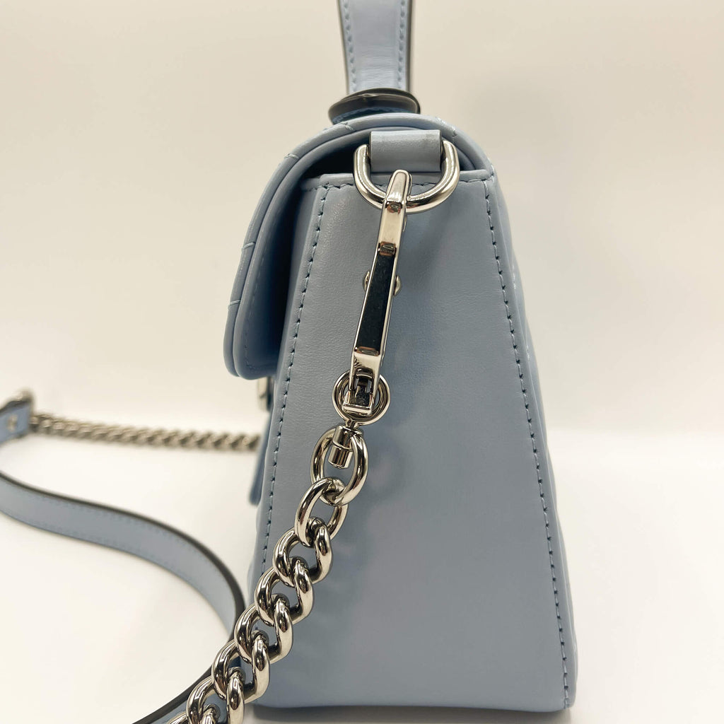 Gucci GG Azure Marmont Mini MatelassÃƒÆ’Ã‚Â© Leather