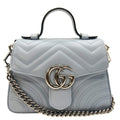 Gucci GG Azure Marmont Mini MatelassÃƒÆ’Ã‚Â© Leather