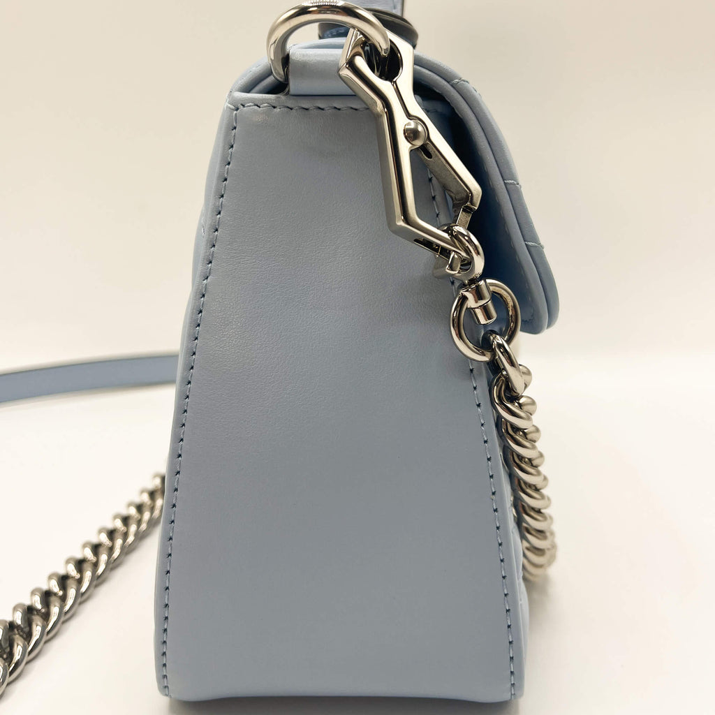 Gucci GG Azure Marmont Mini MatelassÃƒÆ’Ã‚Â© Leather