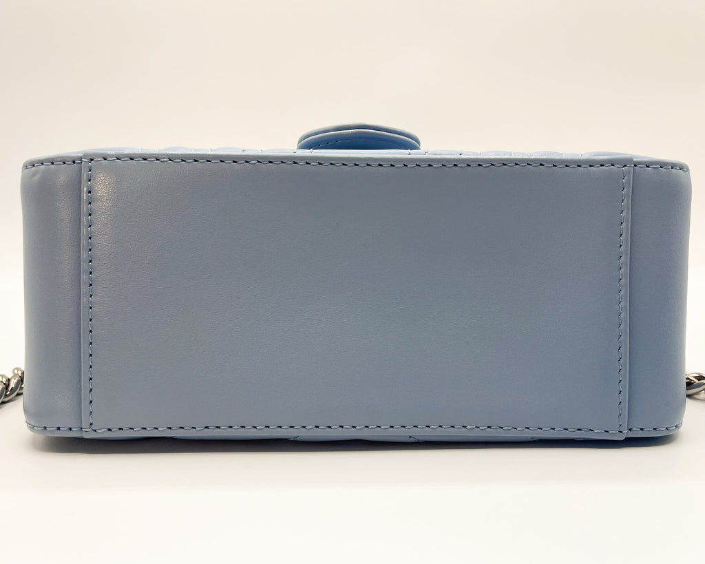 Gucci GG Azure Marmont Mini MatelassÃƒÆ’Ã‚Â© Leather