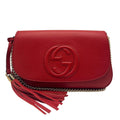 Gucci GG Soho Flap Red Leather