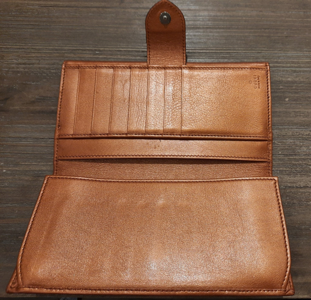 Gucci Guccissima Beige Marrone-Arancio Canva Cuore