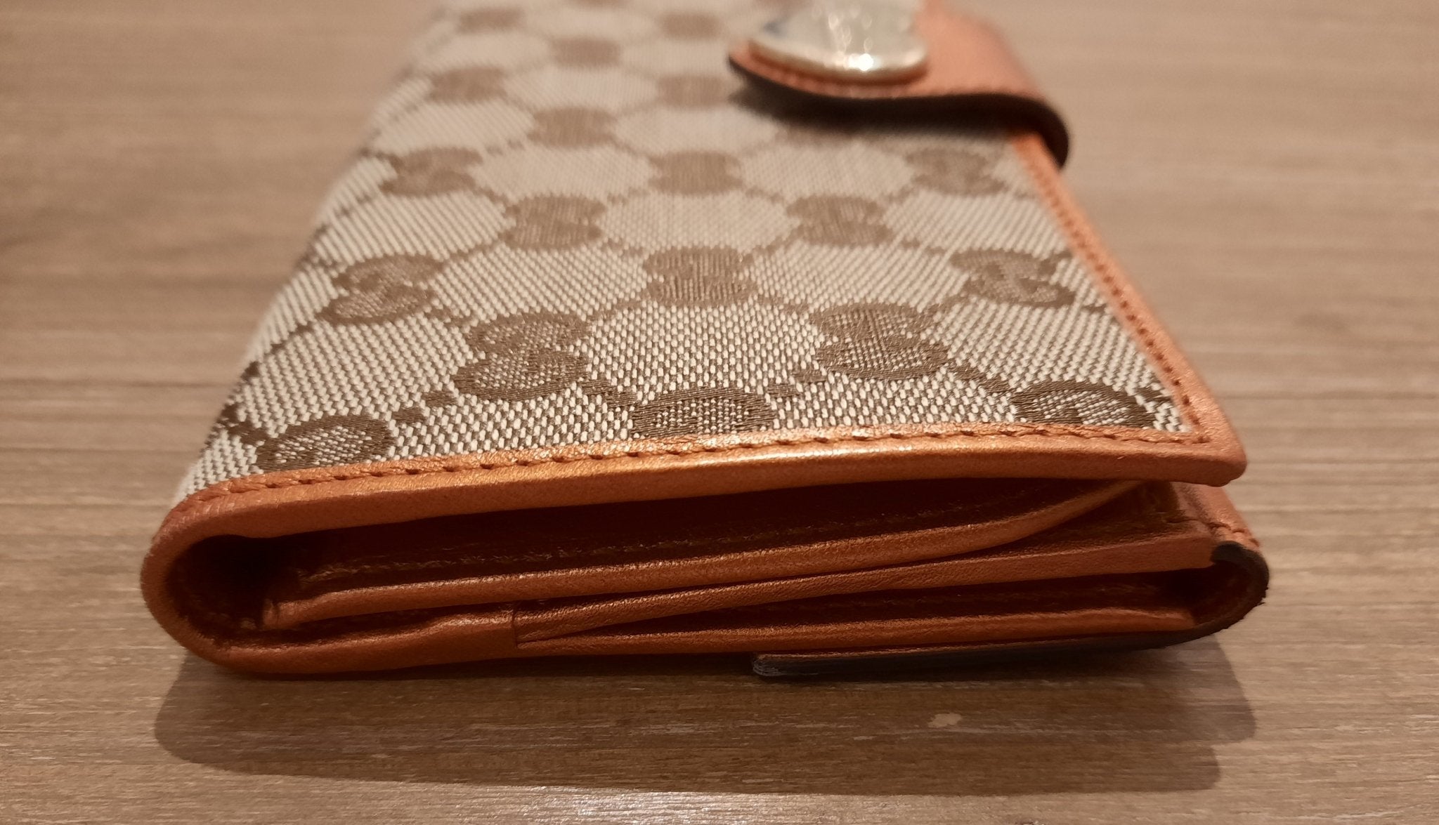 Gucci Guccissima Beige Marrone-Arancio Canva Cuore
