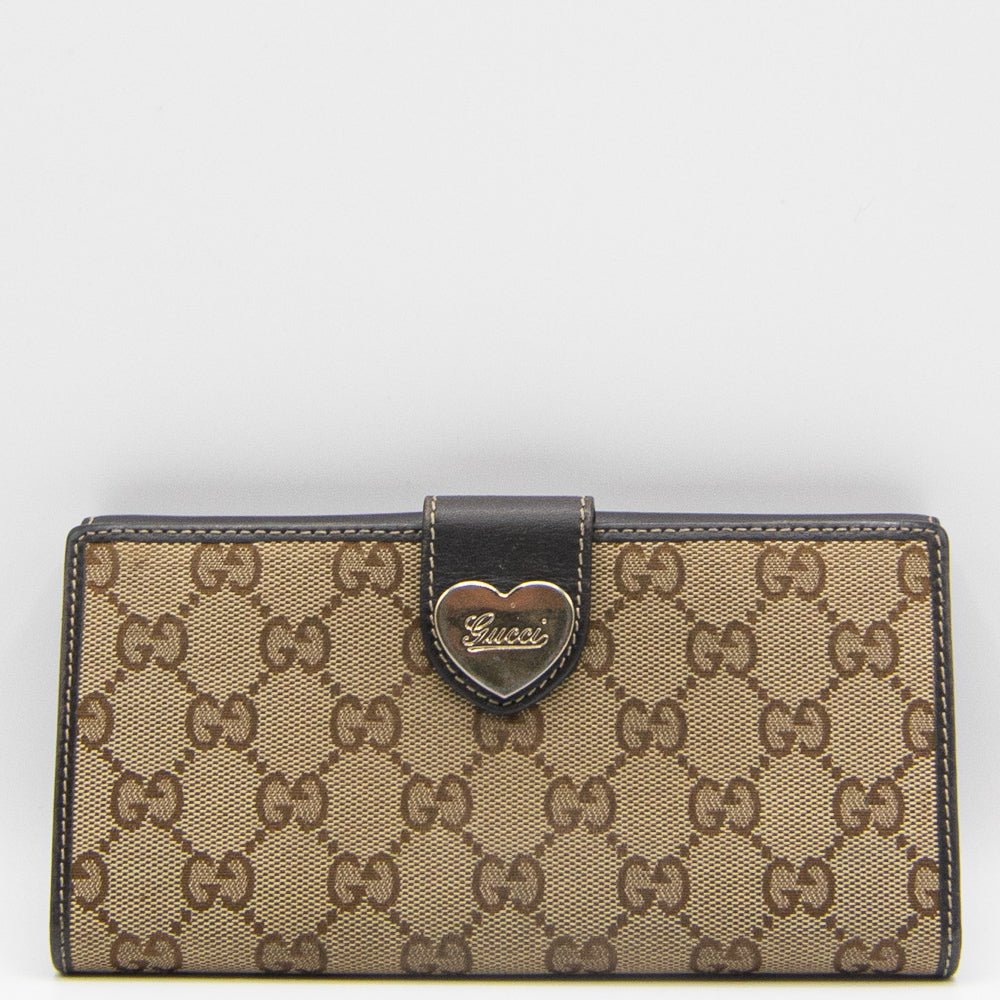 Gucci Guccissima Beige Marrone Canva Cuore