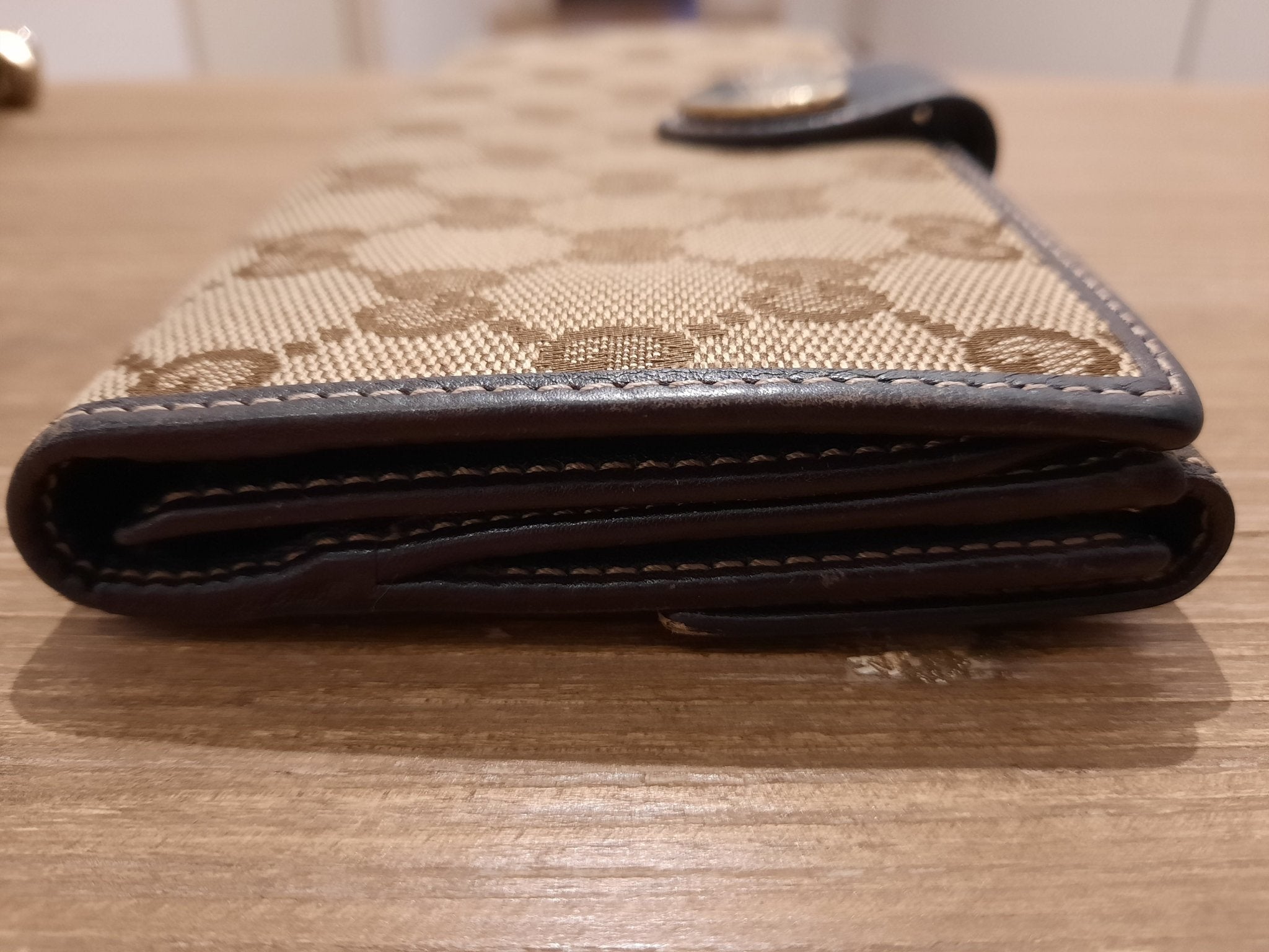 Gucci Guccissima Beige Marrone Canva Cuore
