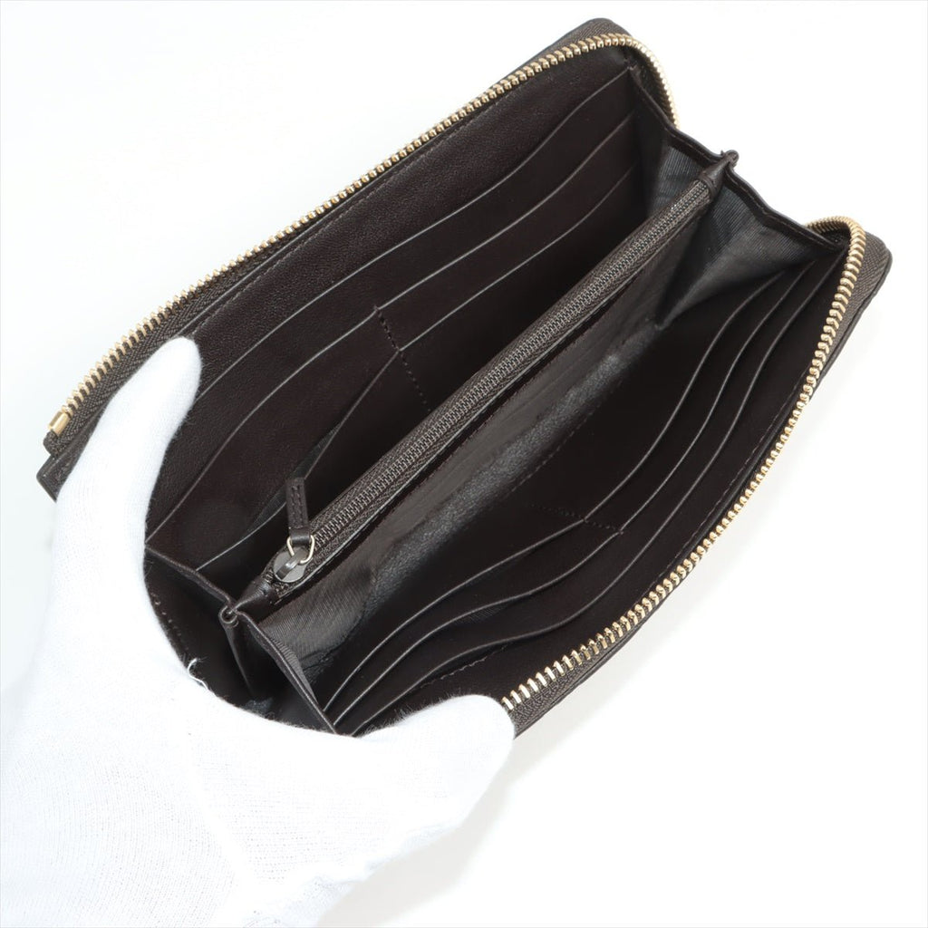 Guccissima Black Leather Wallet