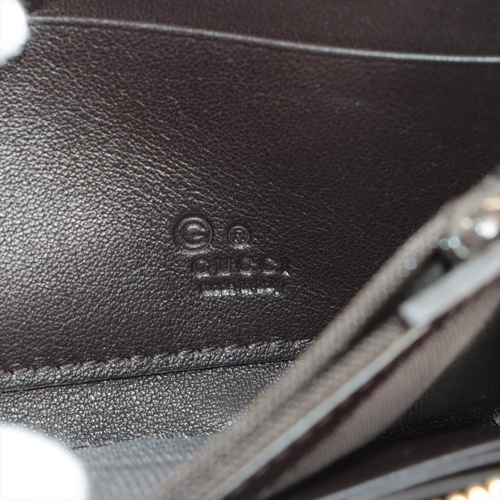 Guccissima Black Leather Wallet