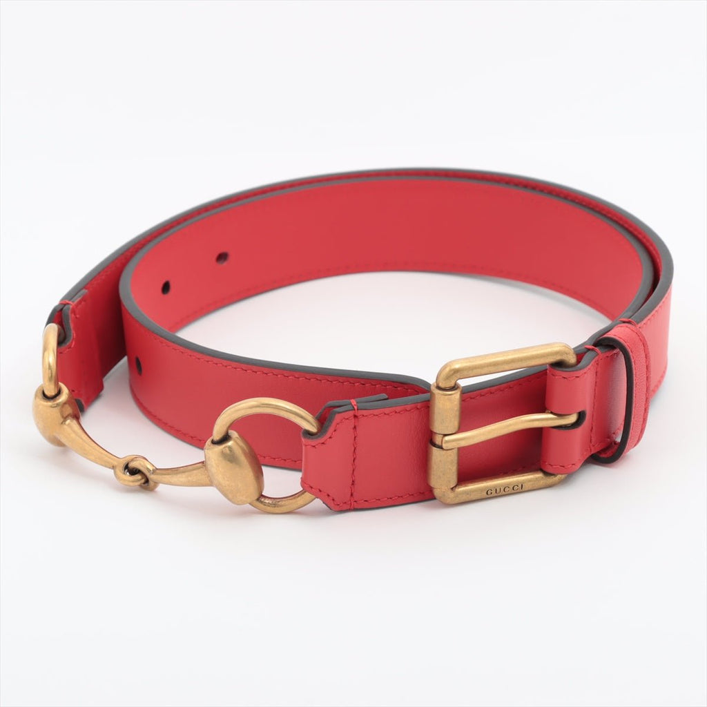 Horse Bit Leather Red 80 cm